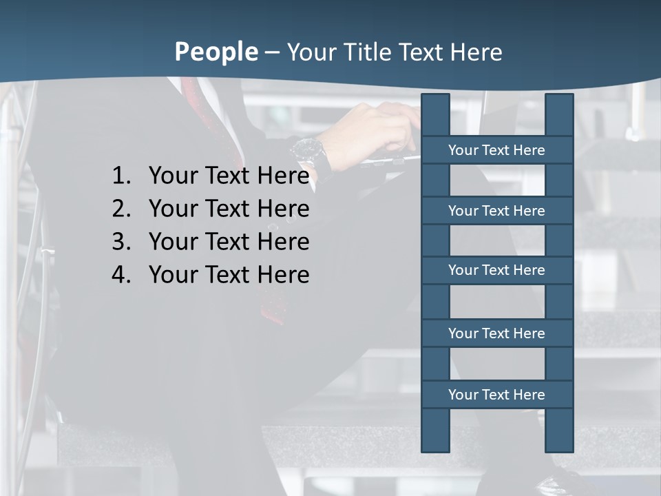 Smiling Student Man PowerPoint Template