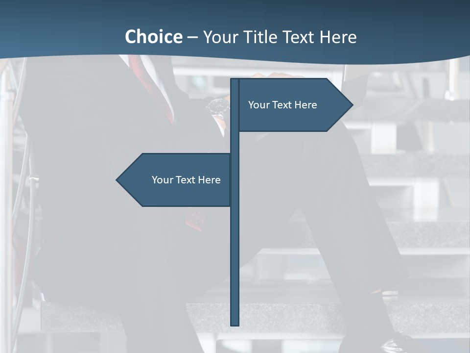 Smiling Student Man PowerPoint Template