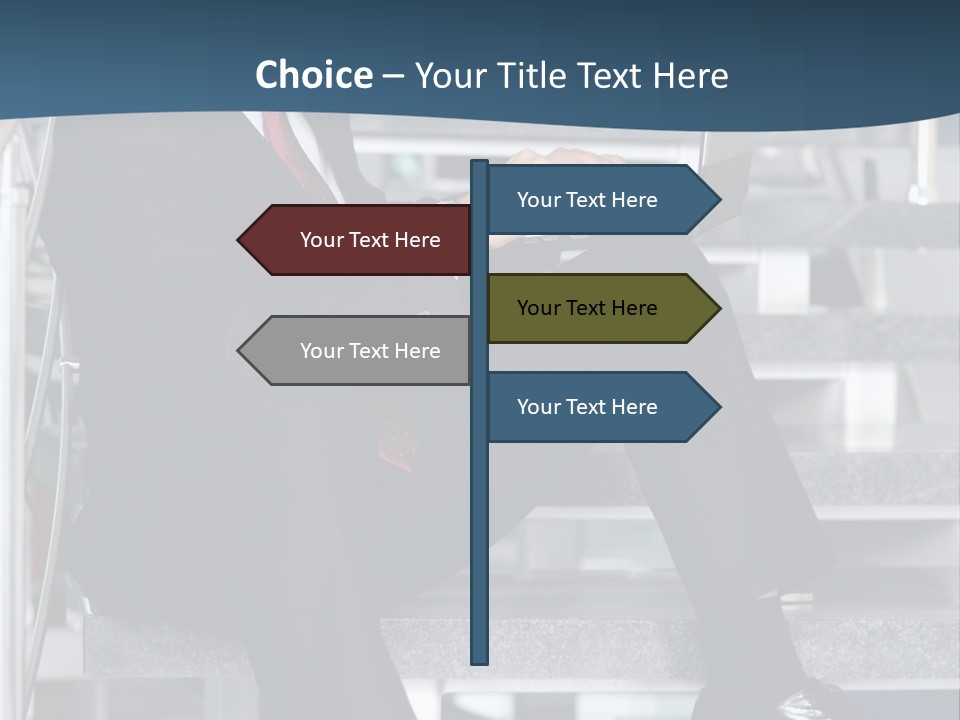 Smiling Student Man PowerPoint Template