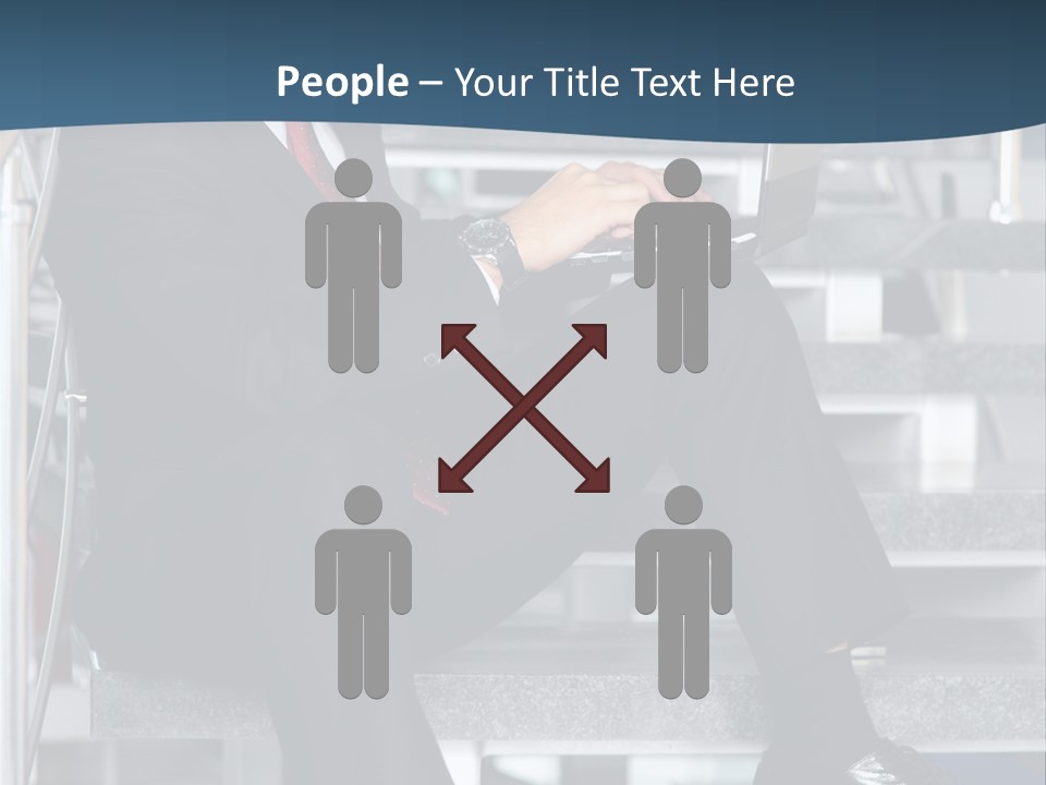 Smiling Student Man PowerPoint Template