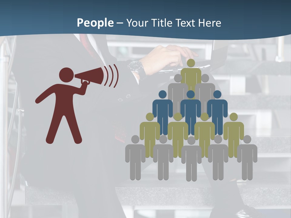 Smiling Student Man PowerPoint Template