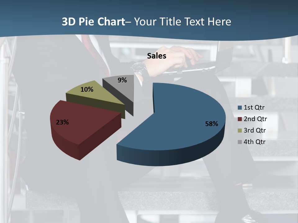 Smiling Student Man PowerPoint Template