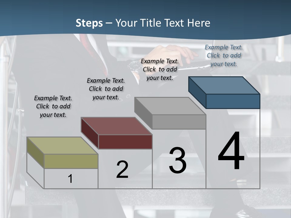 Smiling Student Man PowerPoint Template