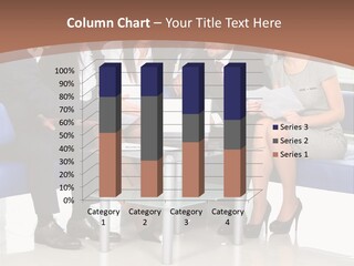 Presenting Businessman Colleagues PowerPoint Template