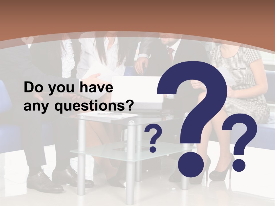 Presenting Businessman Colleagues PowerPoint Template