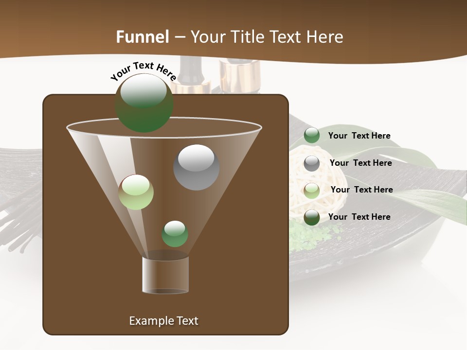 Smell Herbal Setting PowerPoint Template