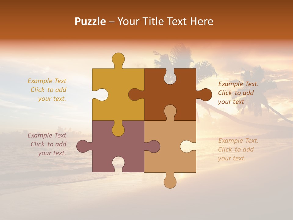 Bay Tropic Calm PowerPoint Template
