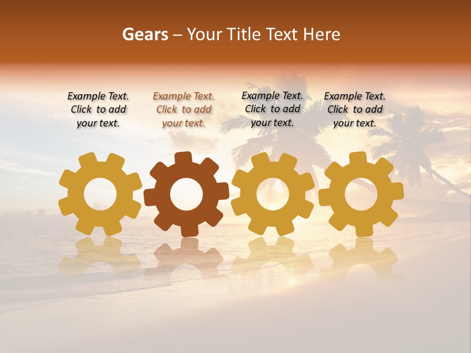 Bay Tropic Calm PowerPoint Template