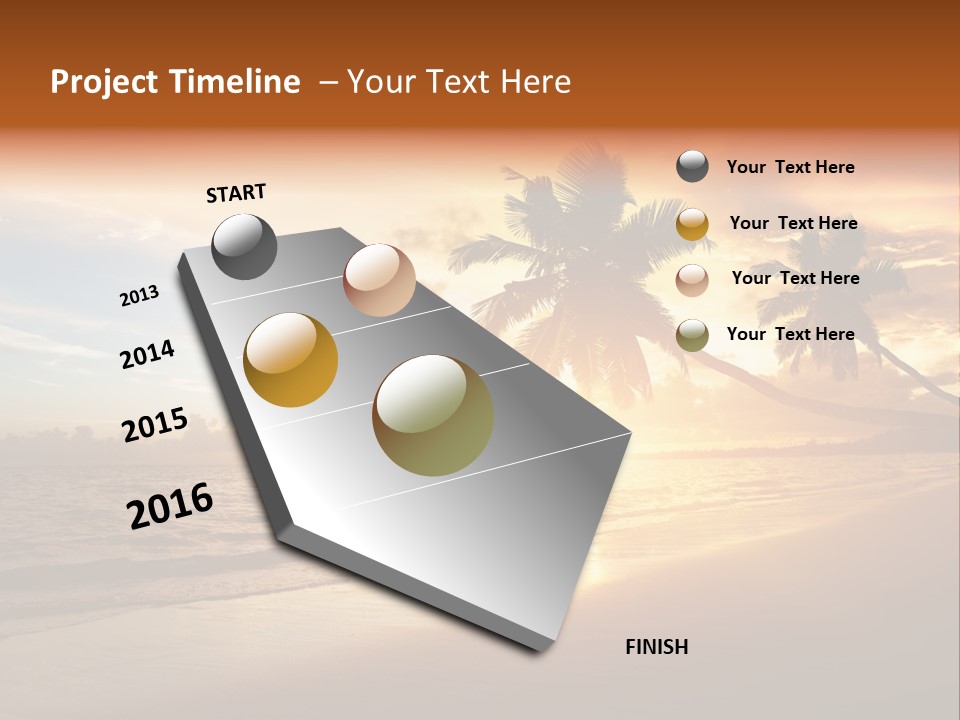 Bay Tropic Calm PowerPoint Template