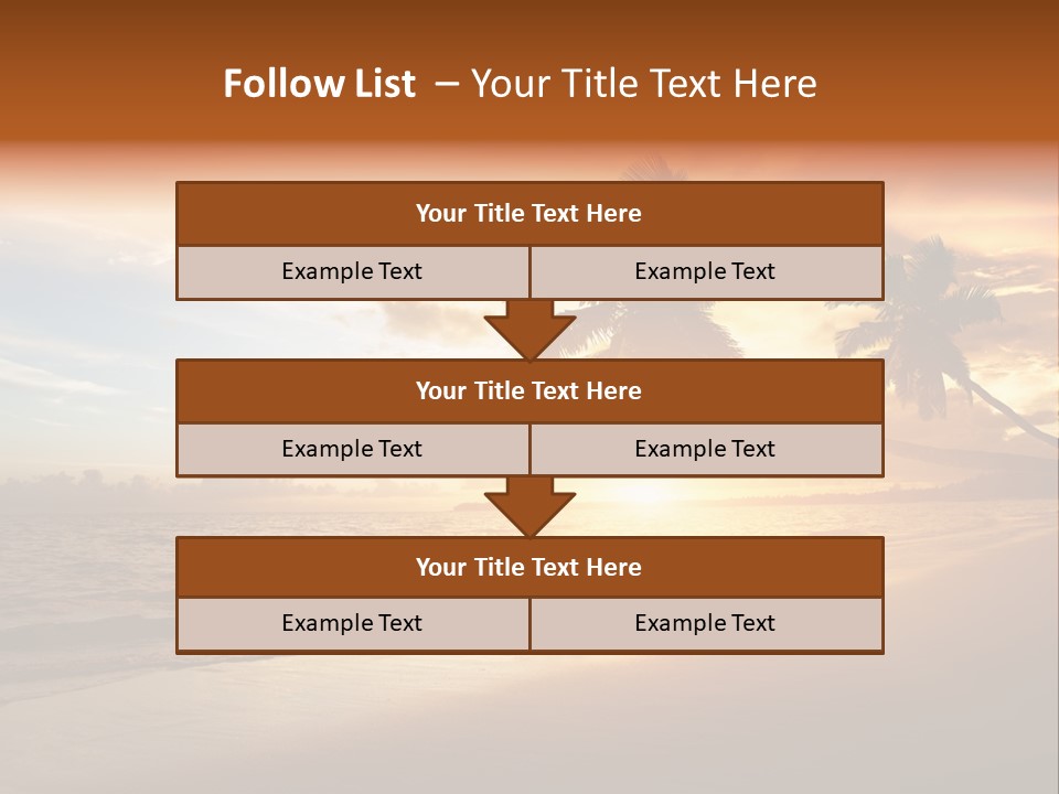 Bay Tropic Calm PowerPoint Template