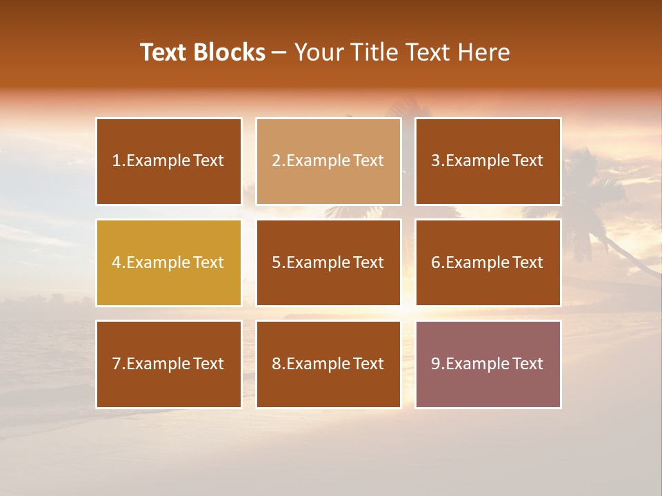 Bay Tropic Calm PowerPoint Template