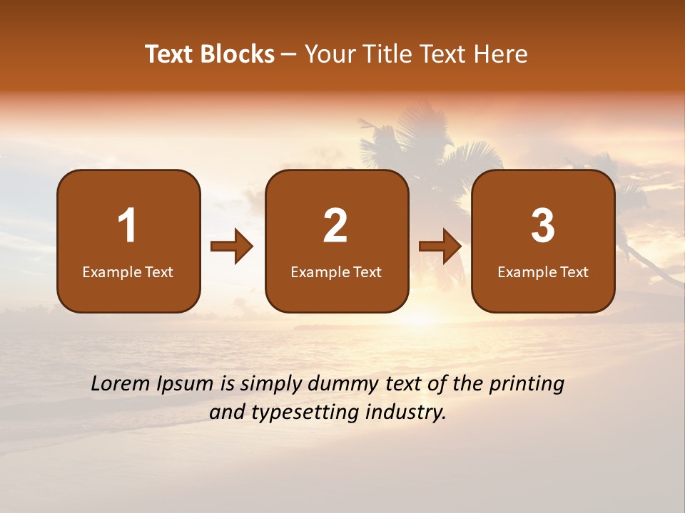 Bay Tropic Calm PowerPoint Template