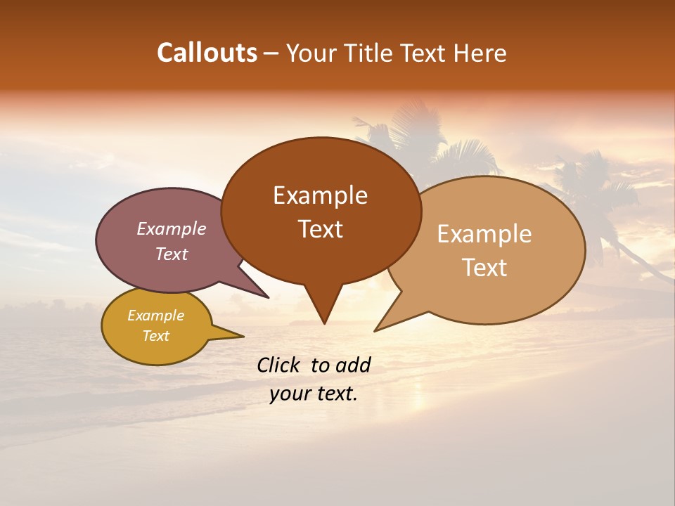 Bay Tropic Calm PowerPoint Template