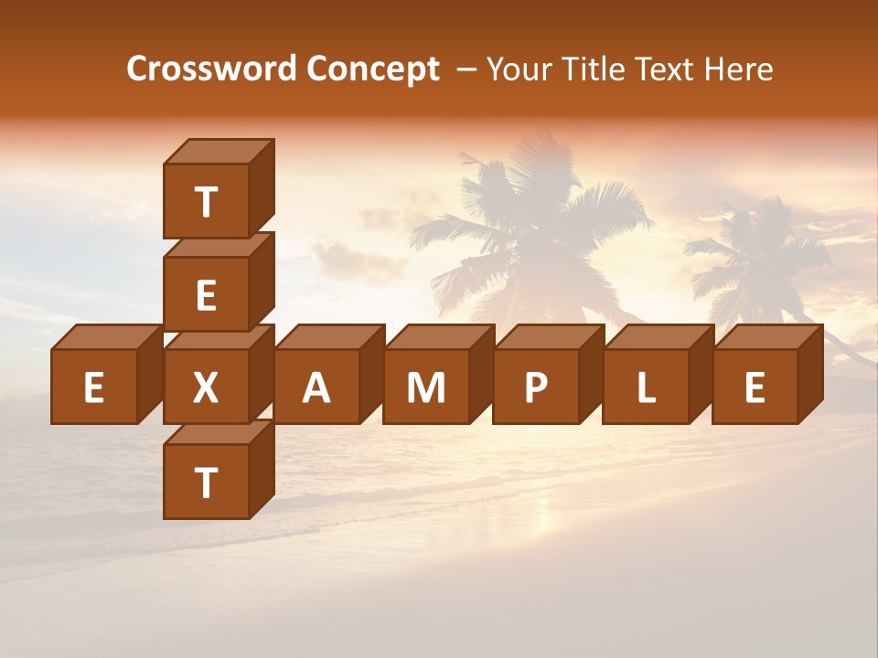 Bay Tropic Calm PowerPoint Template