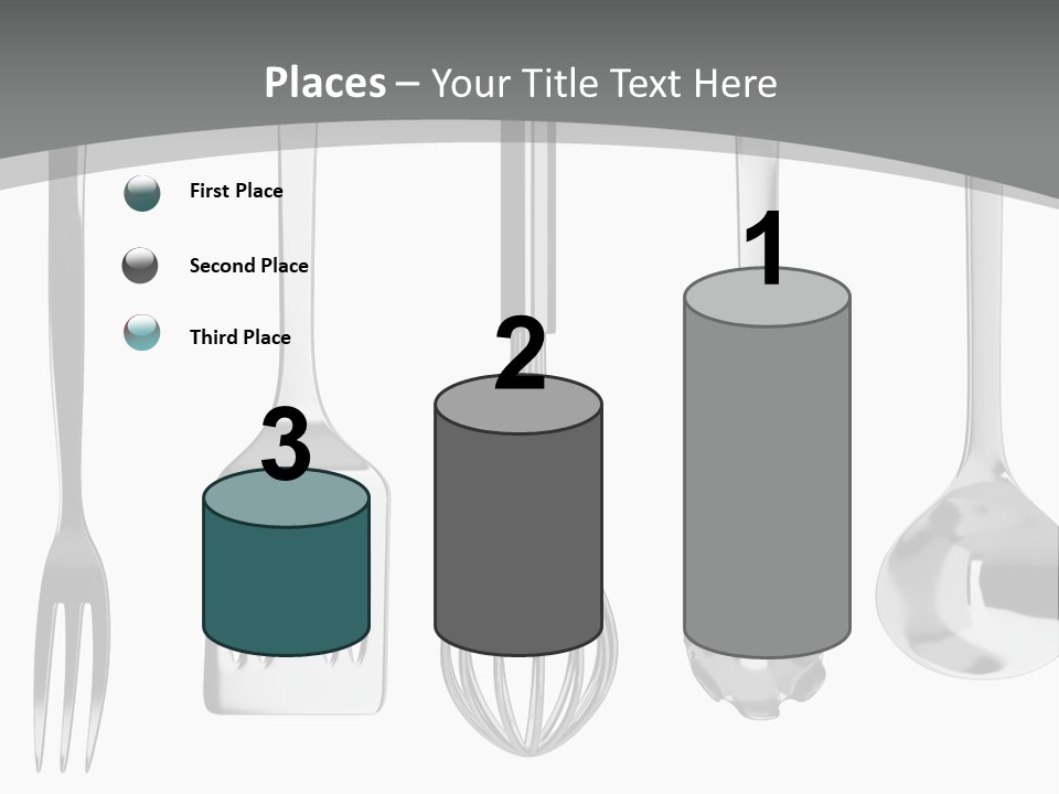 Work Kitchen Hanging PowerPoint Template