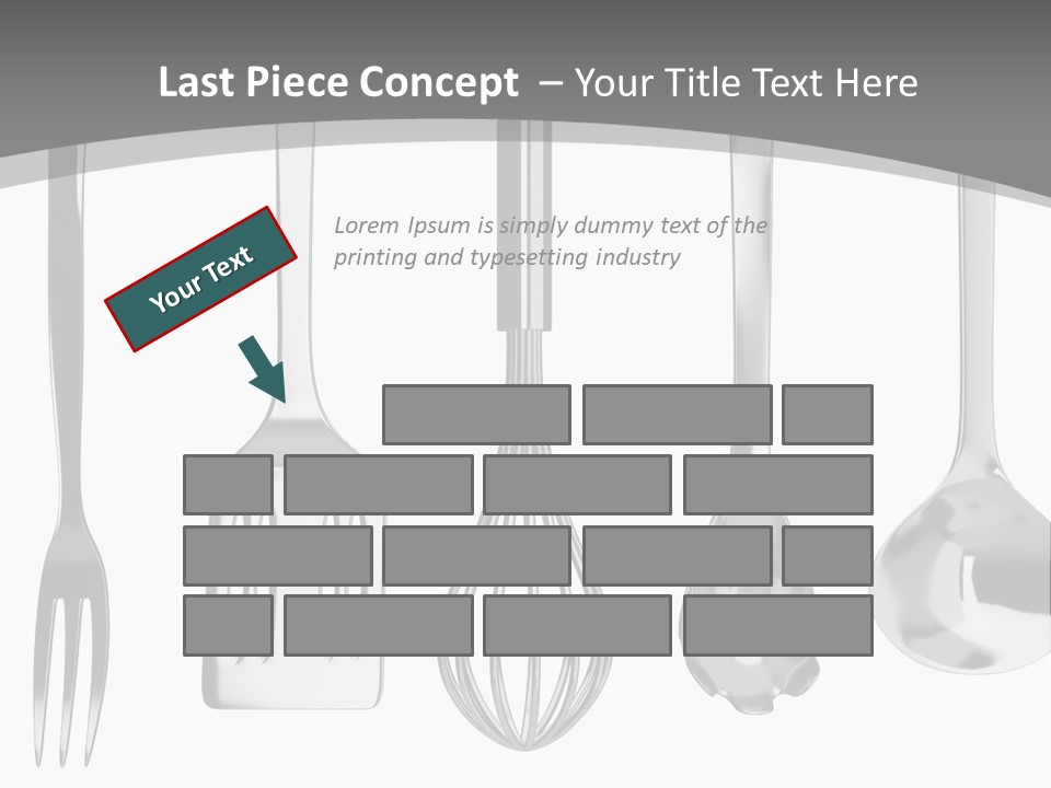 Work Kitchen Hanging PowerPoint Template