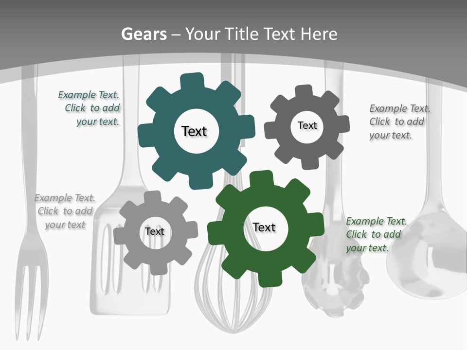 Work Kitchen Hanging PowerPoint Template