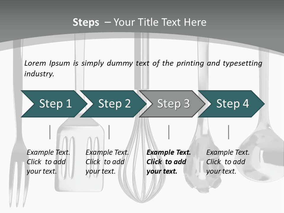 Work Kitchen Hanging PowerPoint Template