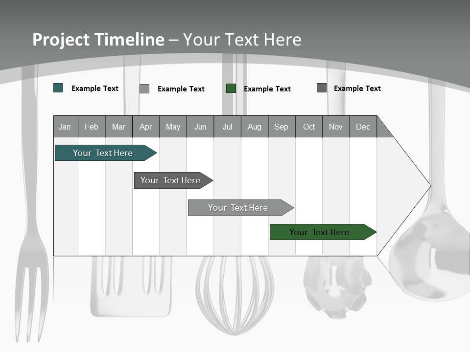 Work Kitchen Hanging PowerPoint Template