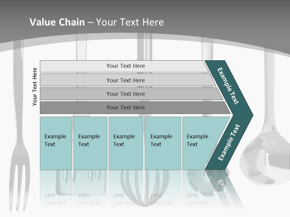 Work Kitchen Hanging PowerPoint Template