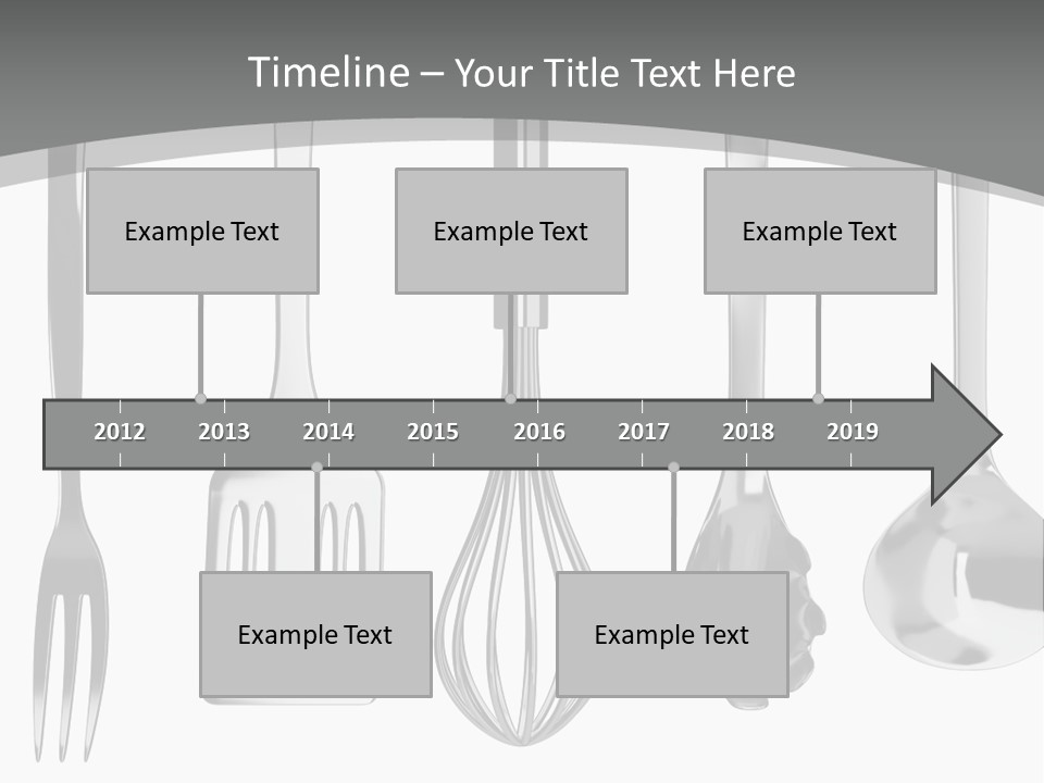Work Kitchen Hanging PowerPoint Template