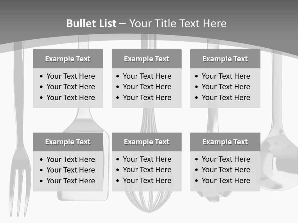 Work Kitchen Hanging PowerPoint Template