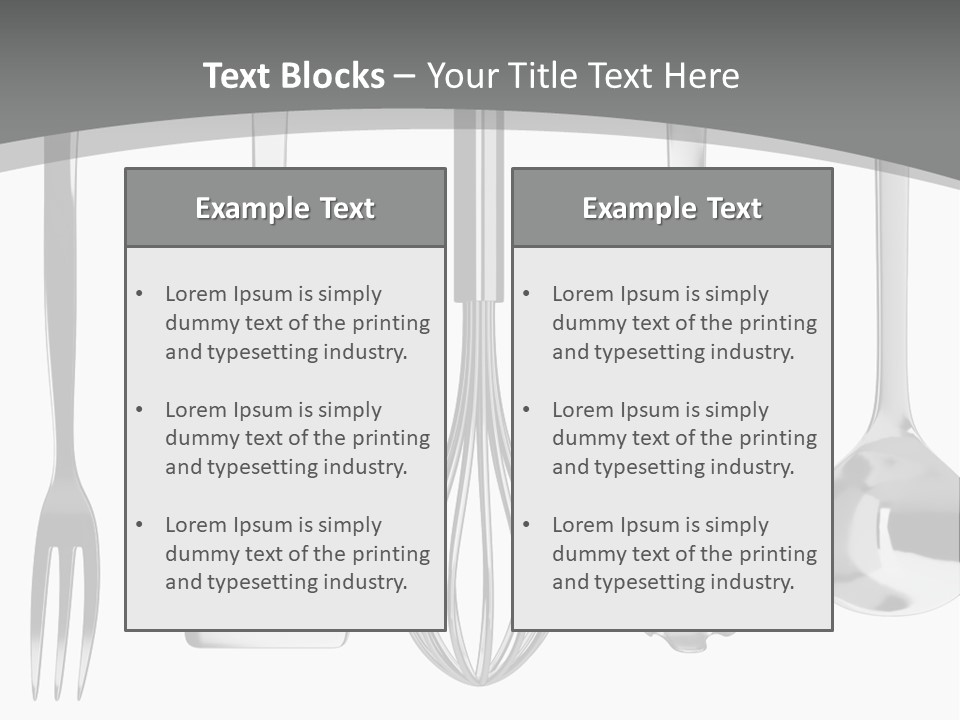 Work Kitchen Hanging PowerPoint Template