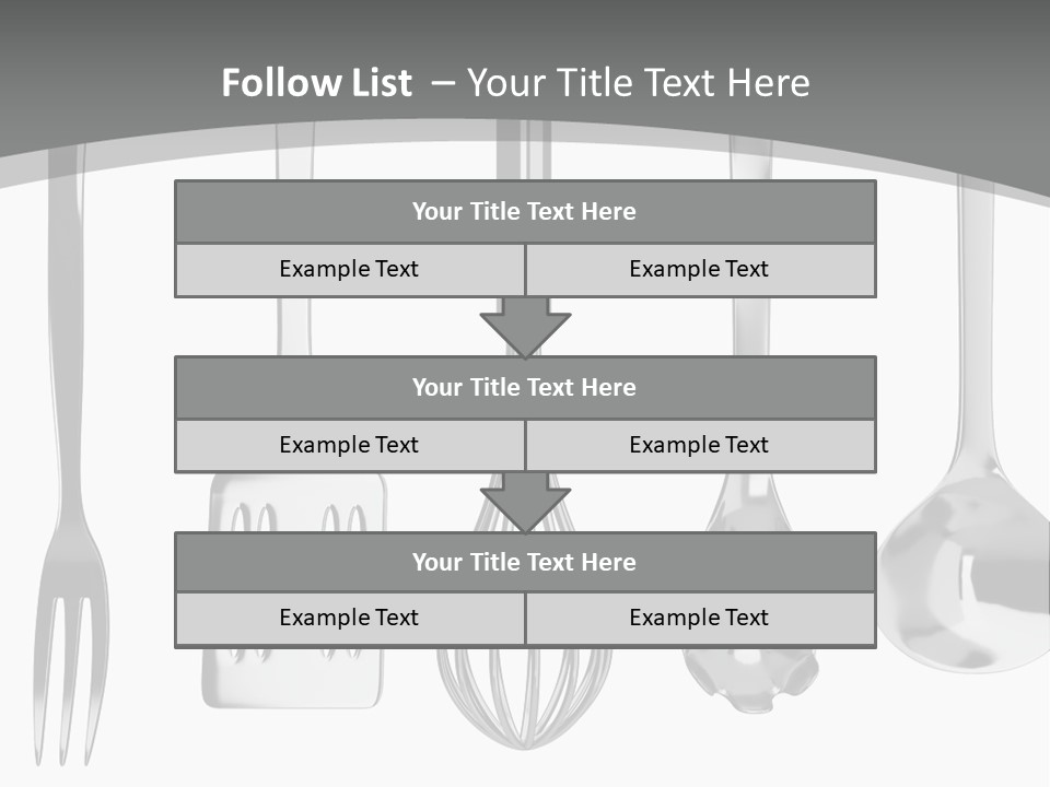 Work Kitchen Hanging PowerPoint Template