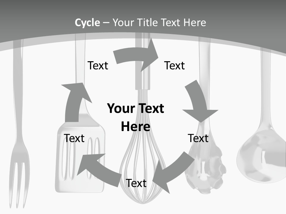 Work Kitchen Hanging PowerPoint Template