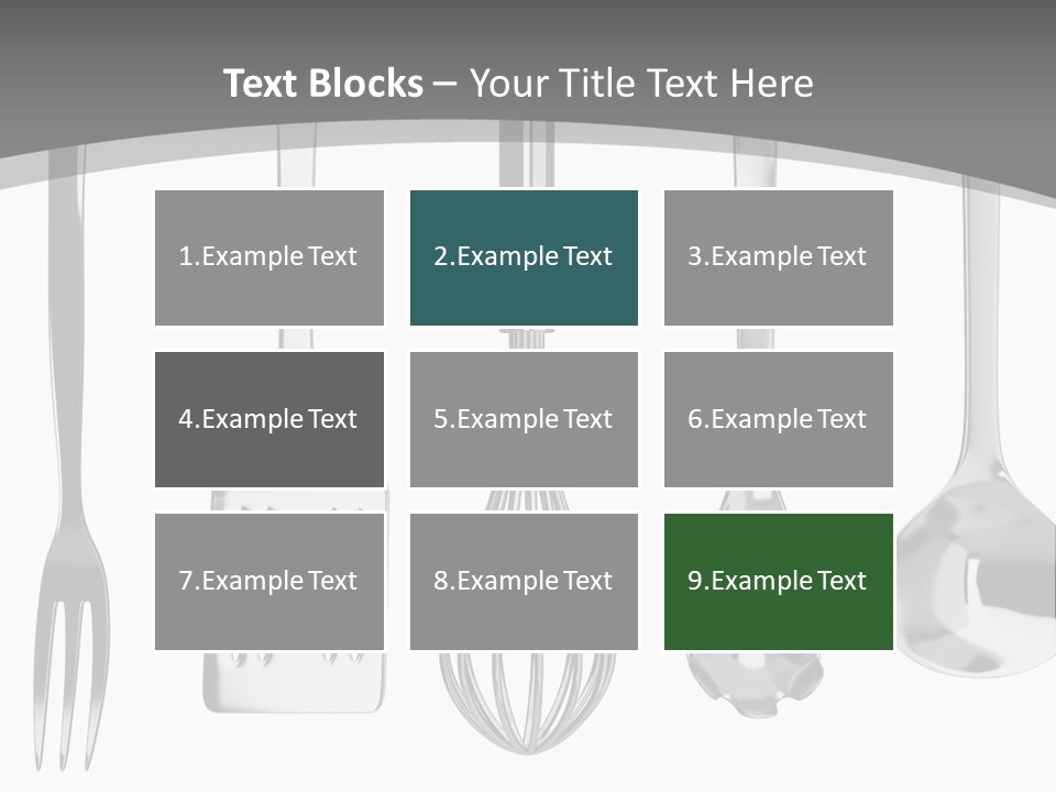 Work Kitchen Hanging PowerPoint Template