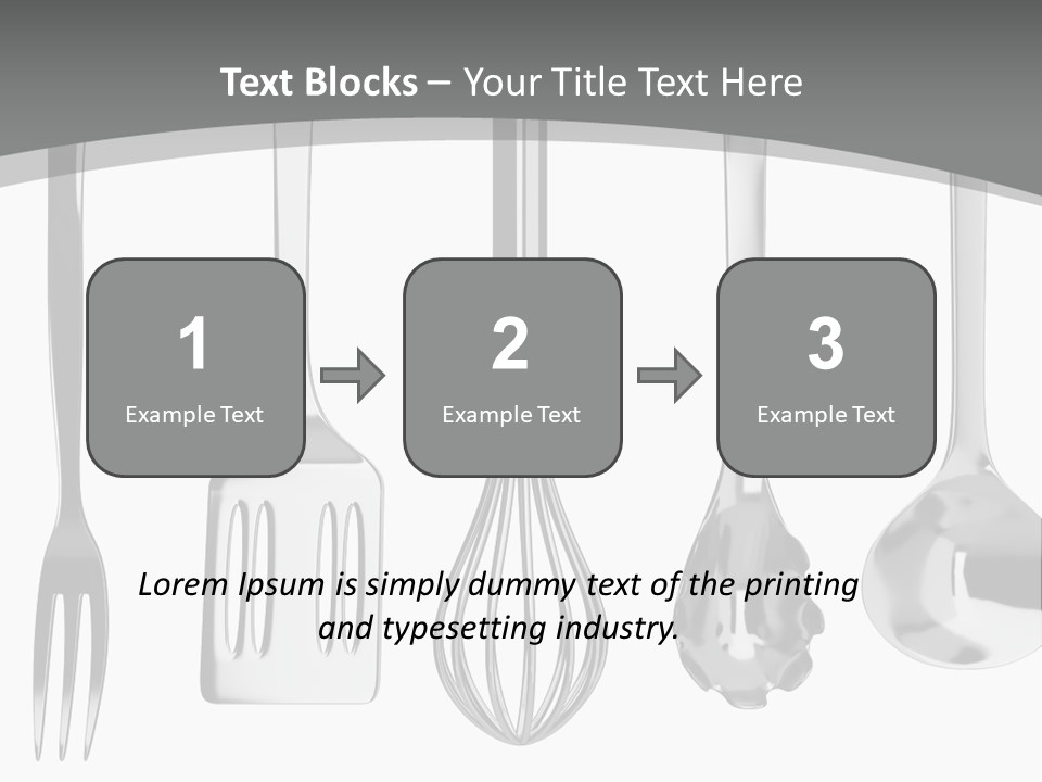 Work Kitchen Hanging PowerPoint Template