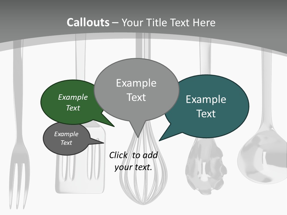 Work Kitchen Hanging PowerPoint Template