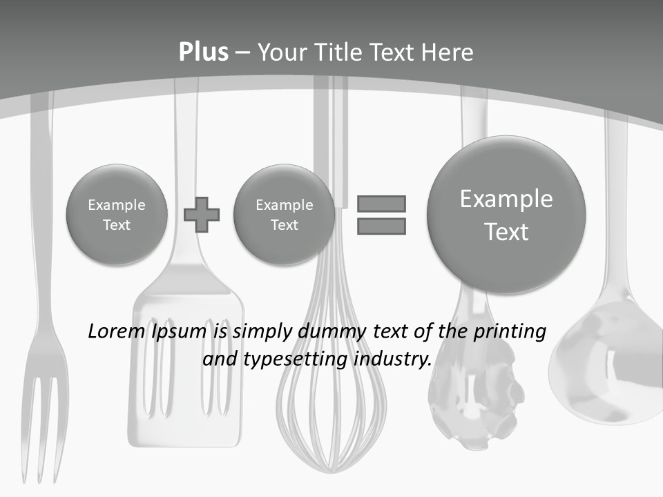 Work Kitchen Hanging PowerPoint Template