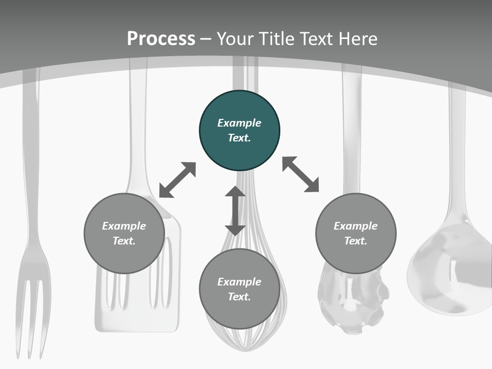 Work Kitchen Hanging PowerPoint Template