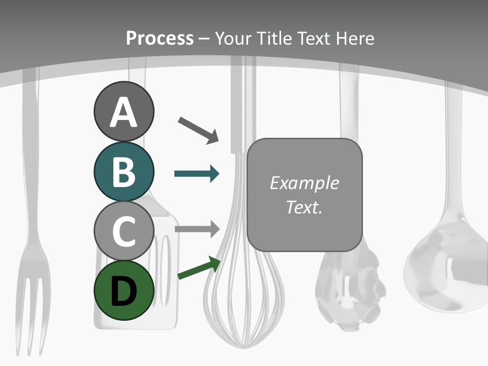 Work Kitchen Hanging PowerPoint Template