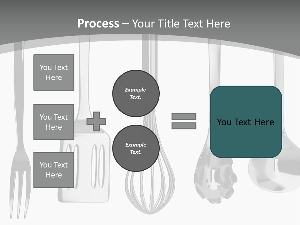 Work Kitchen Hanging PowerPoint Template