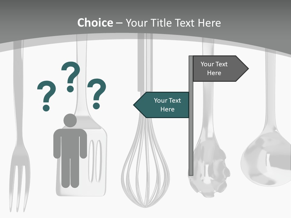 Work Kitchen Hanging PowerPoint Template