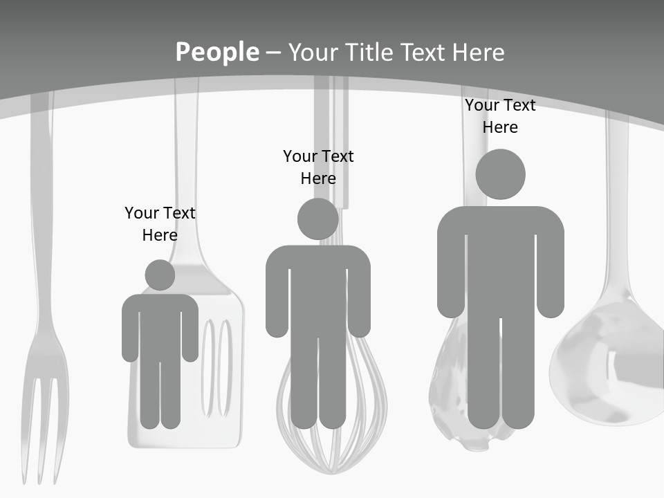 Work Kitchen Hanging PowerPoint Template