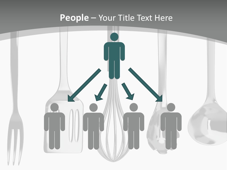 Work Kitchen Hanging PowerPoint Template