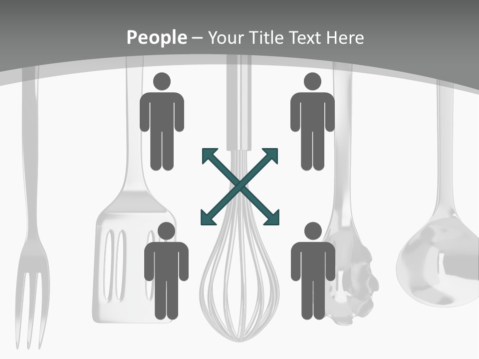 Work Kitchen Hanging PowerPoint Template