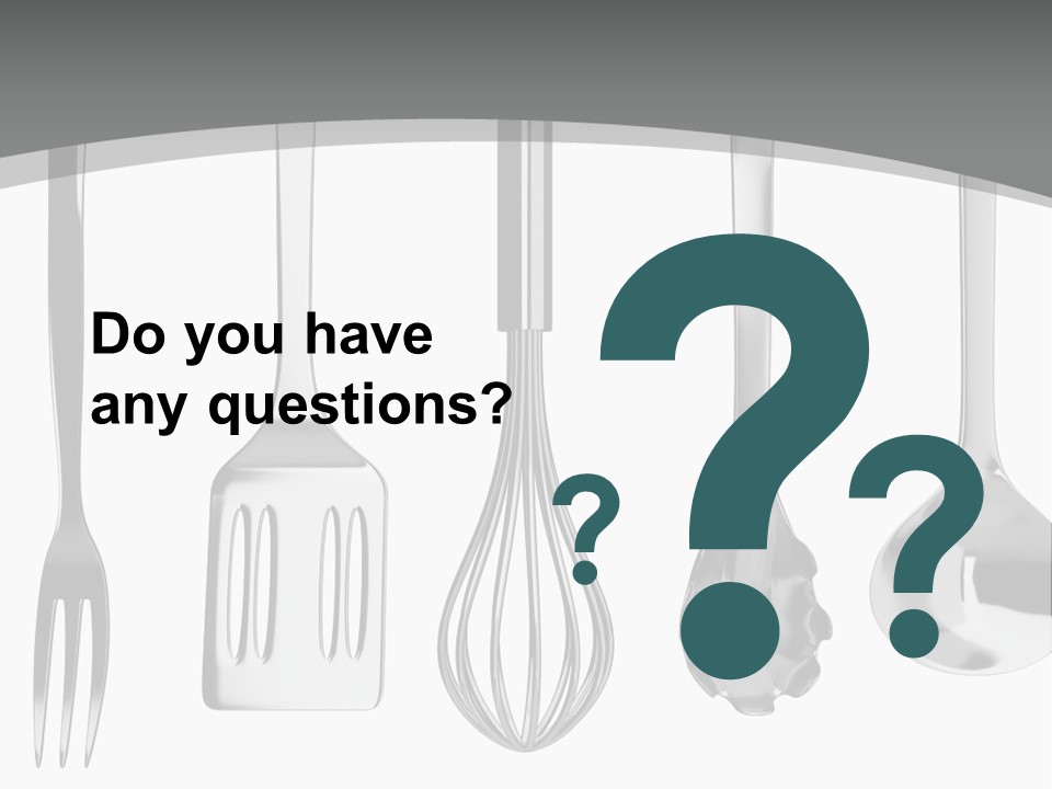 Work Kitchen Hanging PowerPoint Template