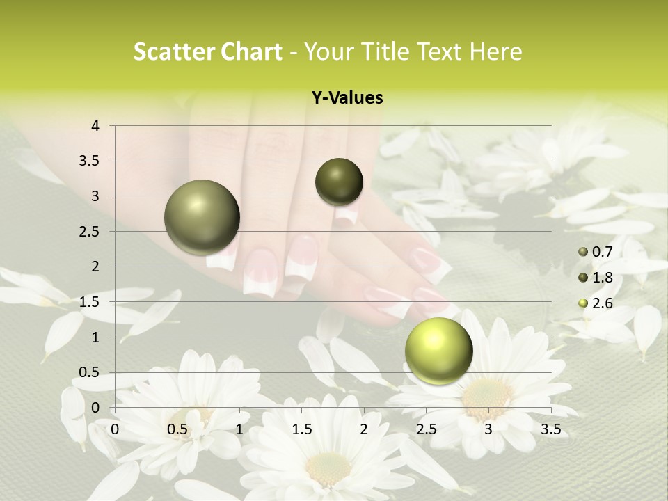 Woman Treatment Finger PowerPoint Template