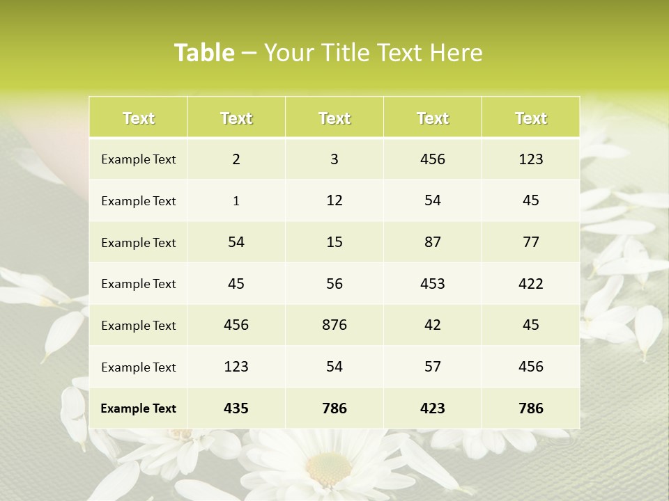 Woman Treatment Finger PowerPoint Template