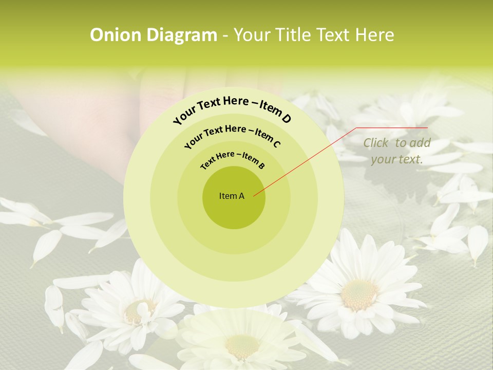 Woman Treatment Finger PowerPoint Template