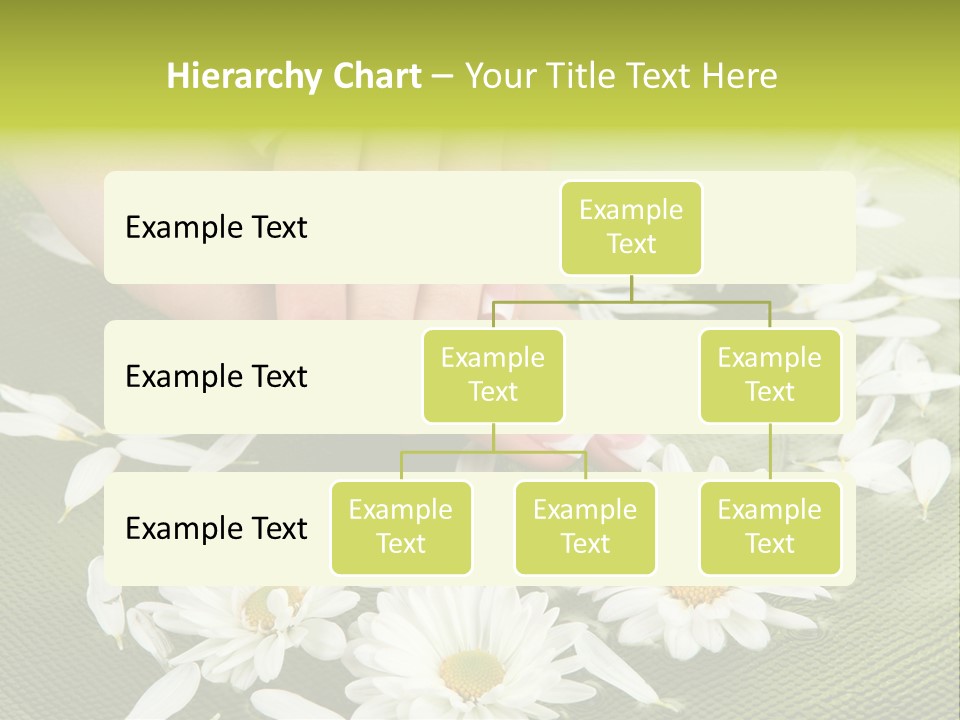 Woman Treatment Finger PowerPoint Template