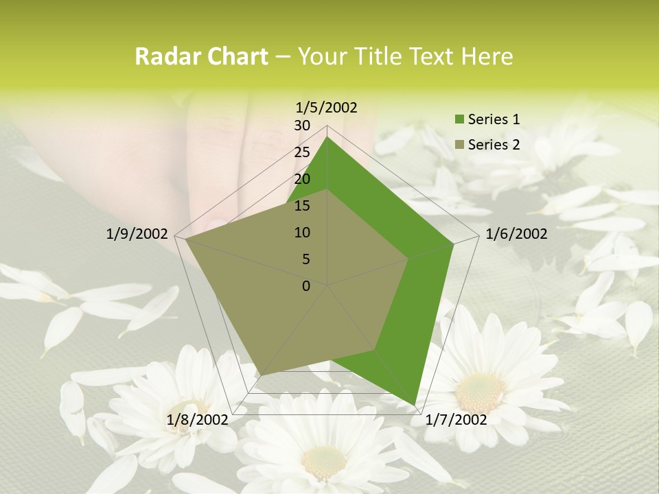 Woman Treatment Finger PowerPoint Template