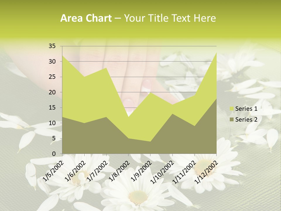 Woman Treatment Finger PowerPoint Template