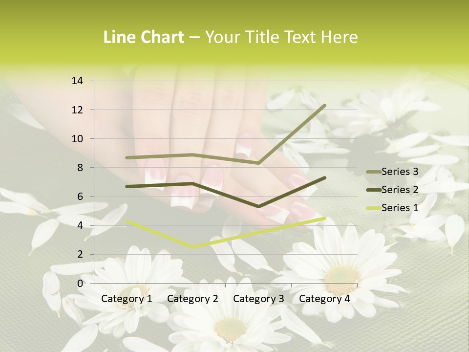 Woman Treatment Finger PowerPoint Template