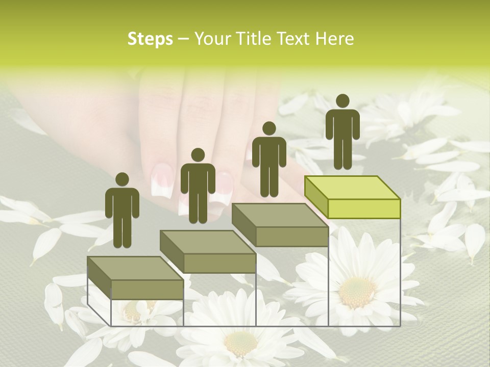 Woman Treatment Finger PowerPoint Template