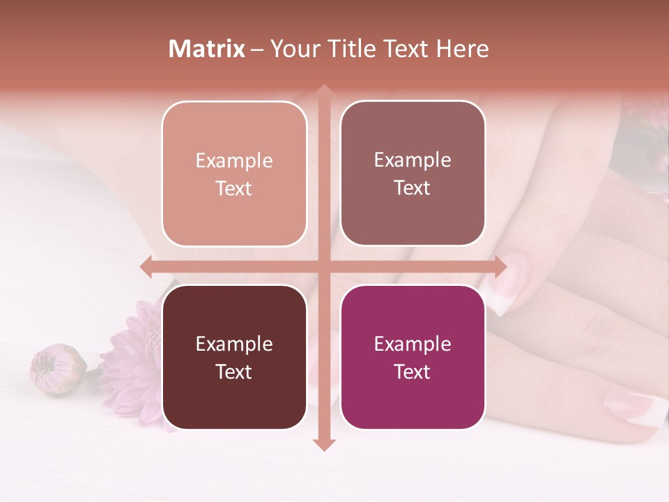 Young Therapy Flower PowerPoint Template